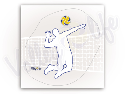 Наклейка на автомобиль "Нападающий"