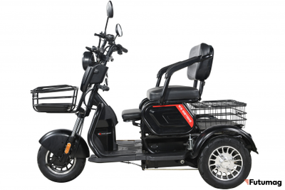 Пассажирский трицикл WHITE SIBERIA SIBTRIKE 2000W