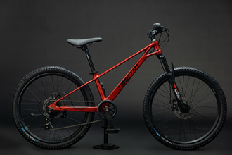 Велосипед TT228/ 7ск 24" красный рама 12"