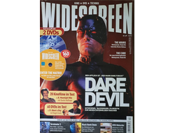 Widescreen Magazine April 2003 Dare Devil, Ben Affleck, Иностранные журналы о кино, Intpressshop