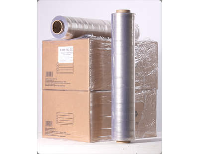 Стрейч-пленка ручная вторичная 500мм/20 мкм, намотка 2,7 кг.