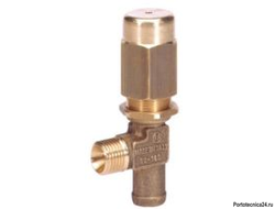 Клапан предохранительный VS 160 вход 1/4 ш. выход 1/8 г.+ штуцер для шланга 13 мм 14 л/мин 160 бар