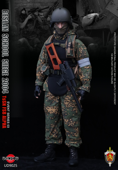 Спецназ ФСБ "Альфа" 2004 г - Коллекционная ФИГУРКА 1/6 scale TsSN FSB 2004 (UD9025) - UJINDOU