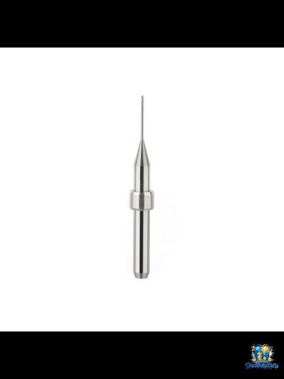 Фрезы для обработки PMMA, PEEK и воска (WAX) диаметрами 0.6–2.0 мм с хвостовиками 4 и 6 мм — совместимы со станками ARUM