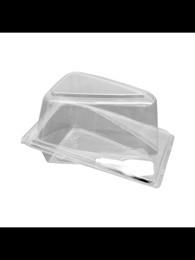Контейнер для куска торта (прозр. пластик), 157*105*85мм