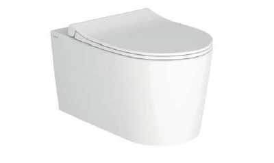 Инновационный безободковый унитаз, белый, с ламинарным потоком VitrA Nest, 7870B403-0075