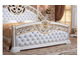 Кровать МАРЕЛЛА белый с золотом, мебель для спальни, арида, Москва