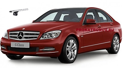 Дуги THULE для MERCEDES C-Class, 2-dr Coupe в штатные места
