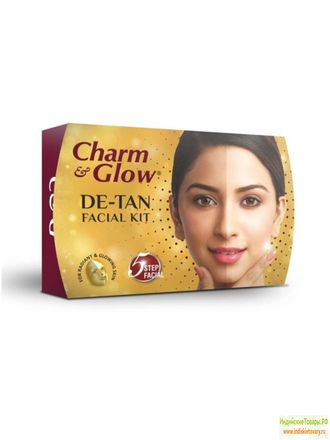Косметический набор Чарм энд Глоу ДиТэн/ Charm &amp; Glow De-Tan - антивозрастная 5-ступенчатая система ухода за кожей лица