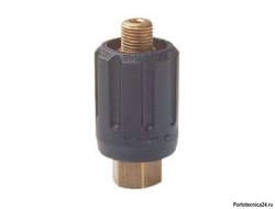 Регулятор давления для пистолета; вход 1/4"ш, выход 1/4"г