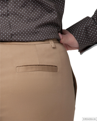 Брюки женские коричневые Linea Cinque 30/33873 (р.42 IT/ 44 RU)