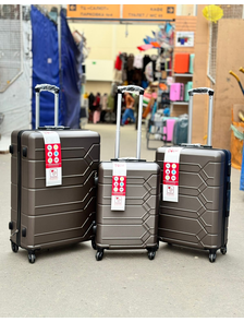 Чемодан большой Neyron ABS L темно-коричневый