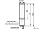 Емкостный датчик уровня CSB A41A5-01G-6-L