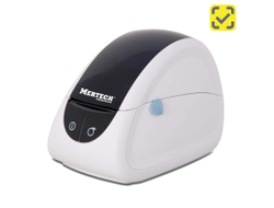 Термопринтер самоклеящихся этикеток MERTECH LP58 EVA RS232-USB White