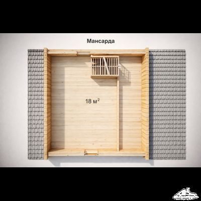 Дачник 42м2 6х7