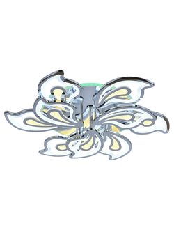 Люстра светодтодная Profit Light 8073/6+3 CHR 360W+15W RGB