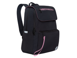 Рюкзак (ранец) Grizzly RXL-325-2 черный-розовый