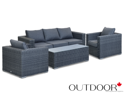 Комплект мебели OUTDOOR Флорида Графит