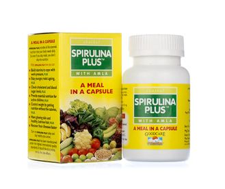 Спирулина Плюс Амла (Spirulina Plus amla) Baidyanath, 60 капсул