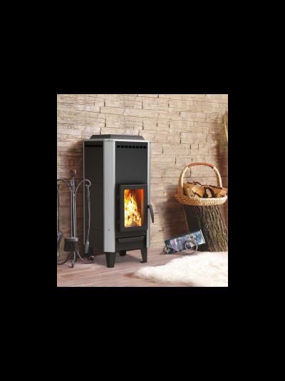 Отопительная печь Вертикаль металлика