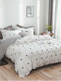 Постельное белье 2 спальное TANGO Dream Fly микросатин 180x210x1 220x245x1 50x70x2 DF02-114-50