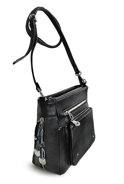 (АРТИКУЛ: 8821/42) СУМКА КЛАТЧ ЖЕНСКАЯ, НЕБОЛЬШАЯ, НАТУРАЛЬНАЯ КОЖА, ЧЕРНАЯ, РЕМЕНЬ ЧЕРЕЗ ПЛЕЧО