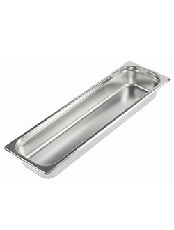 Гастроемкость стандартная 2/4-100, нержавеющая сталь