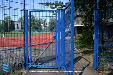 2D ограждение спортплощадки