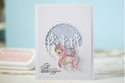 ФП штамп "Единорог"