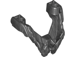 Bionicle Headpiece Jaw, Pearl Dark Gray (25528 / 6150531)