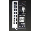 USB HUB 7 портов JC-701 с переключателем USB 2.0 (гарантия 14 дней)