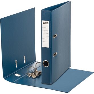Папка-регистратор Attache с покрытием ПВХ, 50мм, темно-синий