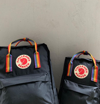 ryukzak kanken black rainbow kupit