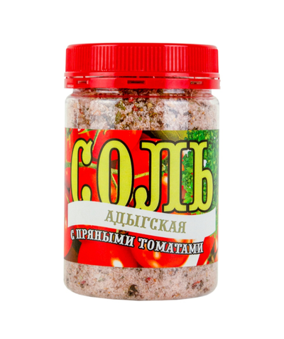 Соль адыгская с пряными томатами, 250 г.