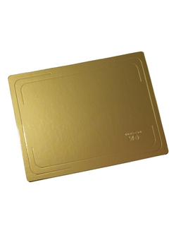 Подложка для торта 300*400 мм (золото), 2,5 мм