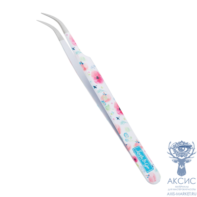 Пинцет изогнутый Lash&Go