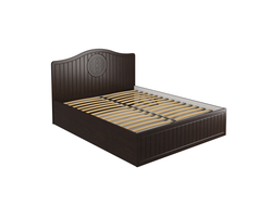 Спальня МОНБЛАН - Кровать МБ-606К (2000х1600) Венге/Орех шоколадный