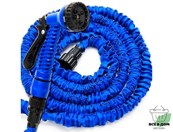 Шланг садовый растягивающийся для полива с распылителем, 75футов 22,5 метров