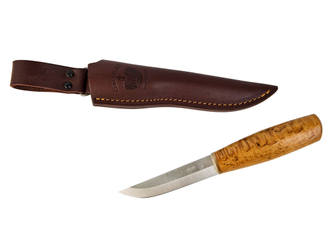 Нож Matti 95X18 Stonewash карельская береза