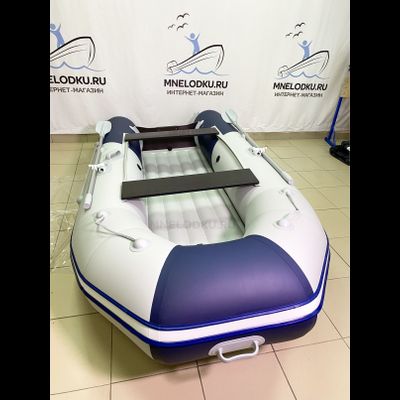 Моторная лодка Таймень NX 3200 НДНД светло-серый синий - MNELODKU.RU
