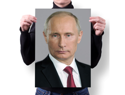 Плакат с Путиным №7
