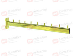 G-F940Z Кронштейн прямой цвет: золото 9 штырьков L=400 мм для профиля и колонны системы Базис/Canalina/Global