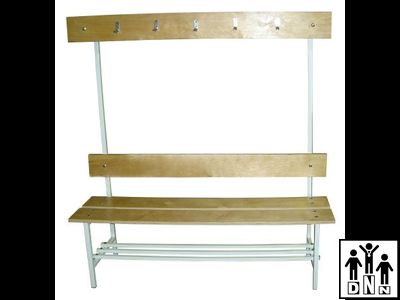 Скамья для раздевалок без спинки