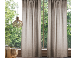 Комплект штор  рогожка "КАКАО"