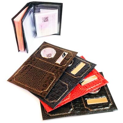 Автодокументы + паспорт. Кайман. Цвет: Синий