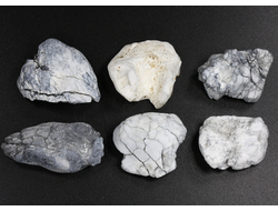 Кахолонг (Опал), желвак цельный в ассортименте, Оренбургская обл. (25-30 мм, 3-5 г) №29426