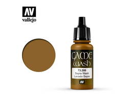 Vallejo: Проливка Game Wash 73.200 "Sepia Wash"