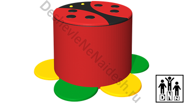 Пуфик «Божья коровка»