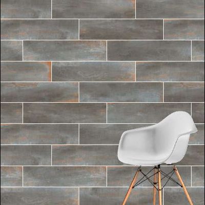 RUSTICWOOD, керамогранит, 20x80 см, Черный, Матовый (8 мм), K952417R