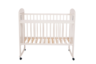 Кровать Incanto Civetta колесо качалка, белый